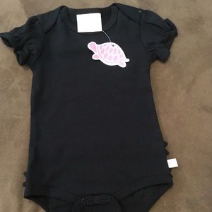 Ruffle-butt onesie